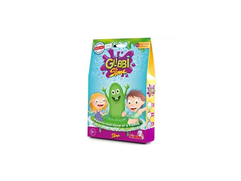 Glibbi zöld slime fürdőpor, 150 g