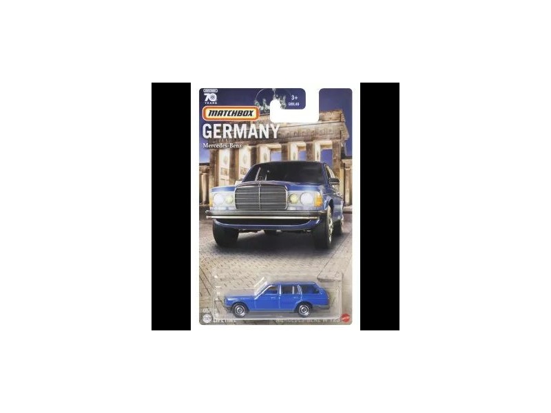 Matchbox Mercedes-Benz W123 kisautó - Németország kollekció