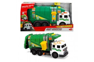 Dickie kukásautó 39 cm - zöld, fény és hang