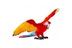 Schleich ara papagáj figura – élethű részletek
