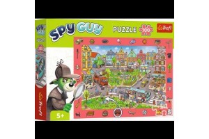 Trefl Spy Guy 100 db - Kisvárosi nyomozós puzzle