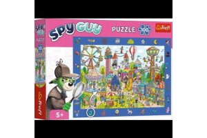 Trefl Spy Guy Vidámpark 100 db — nyomozós puzzle