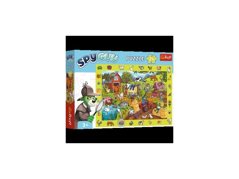 Trefl Spy Guy Farm 24 db-os képkereső puzzle