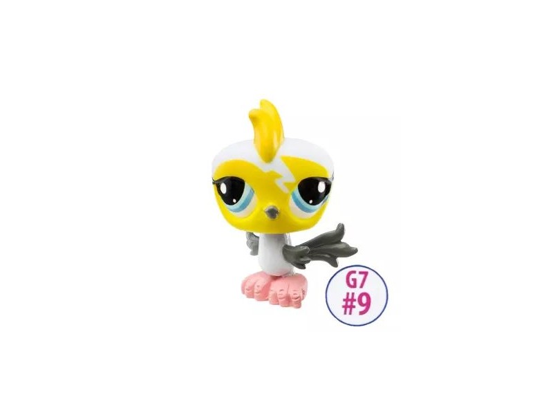 Littlest Pet Shop #9 - Sárga madár játékfigura