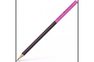 Faber-Castell Grip HB grafitceruza - fekete-lila