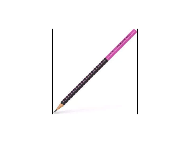 Faber-Castell Grip HB grafitceruza - fekete-lila