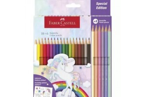 Faber-Castell színes ceruza készlet 18+6 db