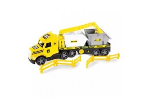 Wader Magic Truck Technic kamion 79 cm - konténerekkel