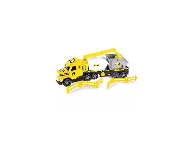 Wader Magic Truck Technic kamion 79 cm - konténerekkel