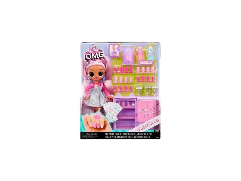 L.O.L. Surprise: Körömstúdió és kávézó játékszett
