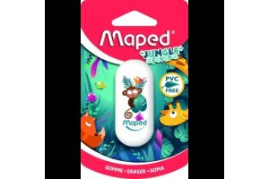 MAPED Jungle Fever radír – puha, PVC-mentes