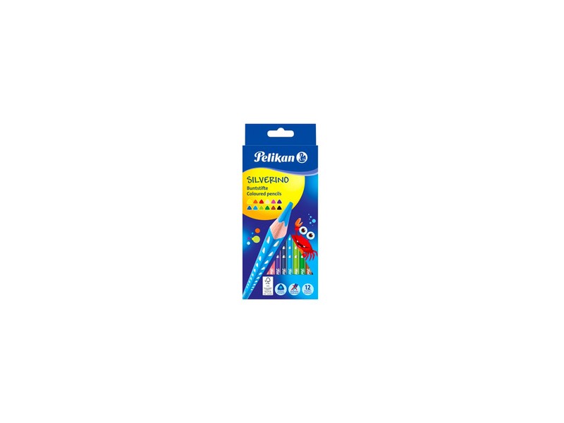 Pelikan Silverino 12 darabos színes ceruzakészlet