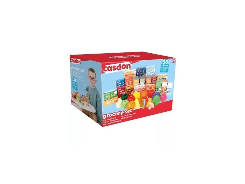 36 darabos játékétel készlet