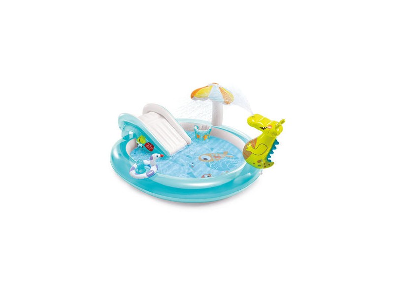 Intex aligátoros pancsoló 201×170×84 cm