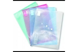M&G színes áttetsző patentos irattasak A4