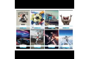 Nebulo A5 négyzetrácsos mintás füzet