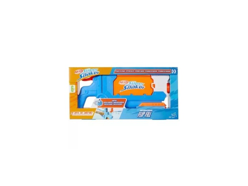 Nerf Super Soaker Flip Fill vízi fegyver, 887 ml