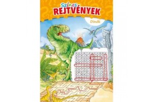 Színes dinórejtvények - labirintusok és logikai játékok