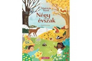 Matricás füzet – Négy évszak (350+ matrica)