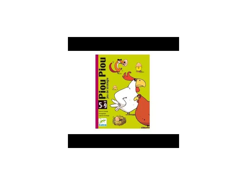 Csip-csip Piou Piou tojáskeltető kártyajáték doboza