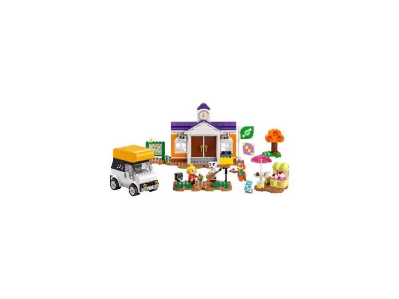 LEGO® Animal Crossing 77052 — K.K koncertje a téren, 3 minifig.