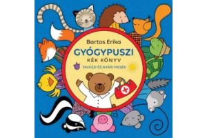 Gyógypuszi - Kék könyv borító