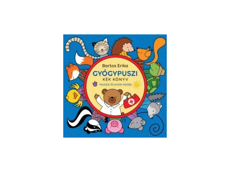 Gyógypuszi - Kék könyv borító