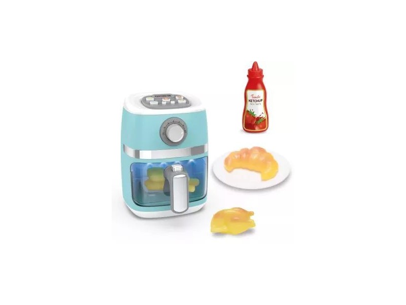 Air Fryer játékszett – világító sütő, színváltozó ételek