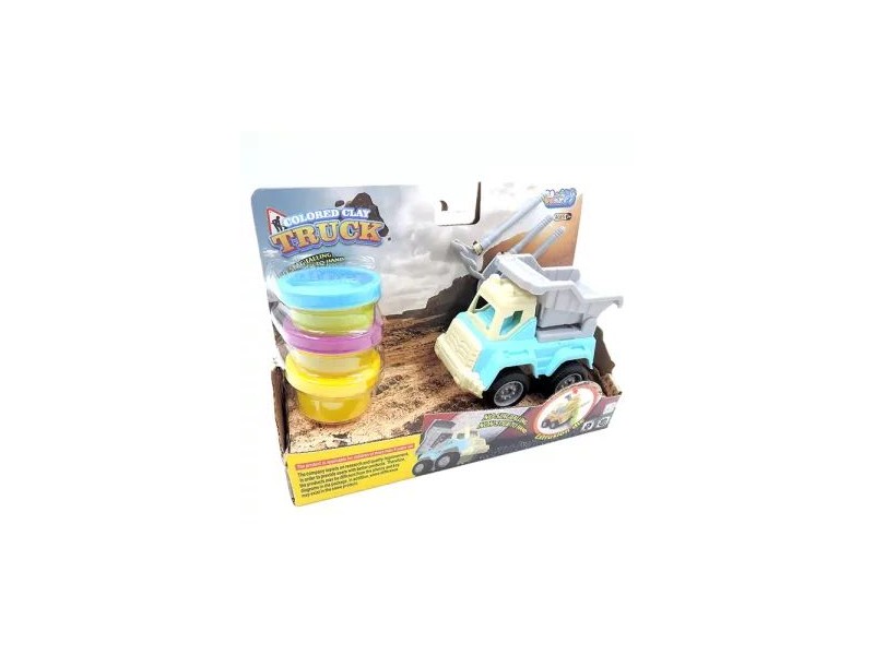 Gyurmaszett munkagéppel - 3 színű gyurma