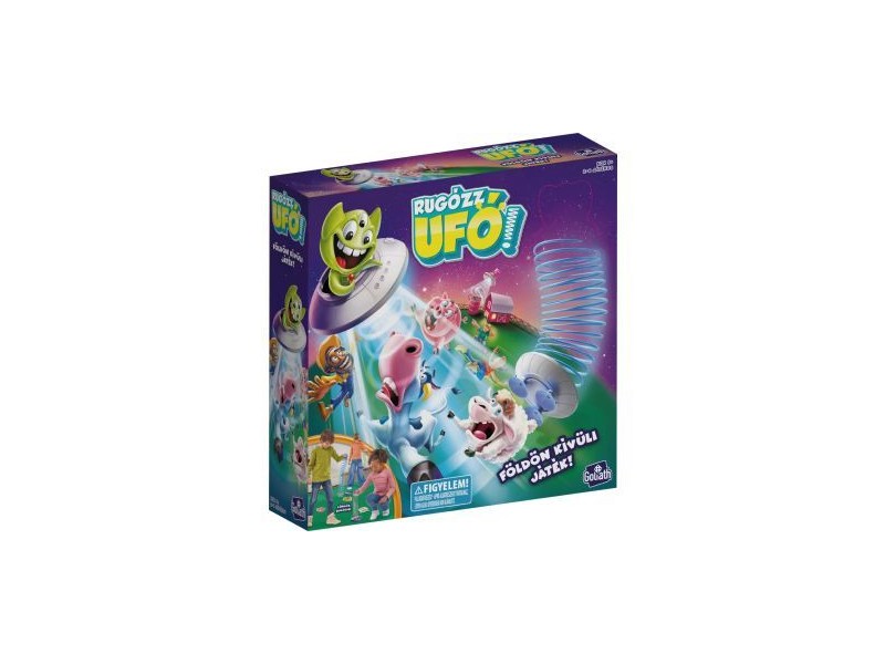 Rugózz Ufó - tapadókorongos ügyességi játék