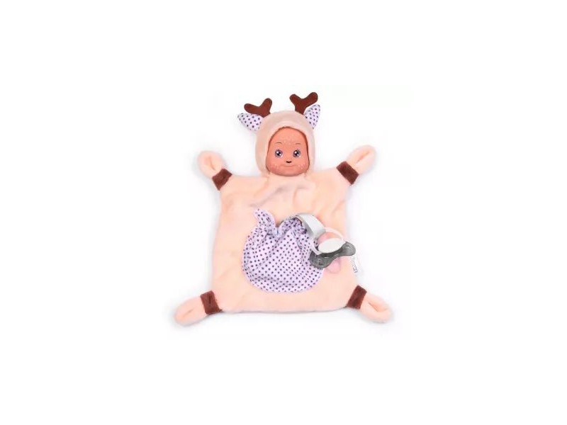 MiniKiss Őzike szundikendő cumitartó zsebbel