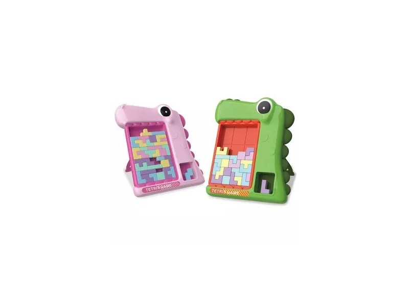 Dinoszaurusz formájú Tetris játéktábla – többféle