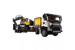 LEGO Technic Volvo FMX és EC230 modell 42175