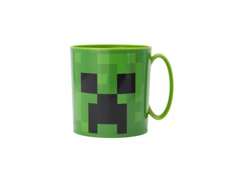 Minecraft mikrózható műanyag bögre 350 ml