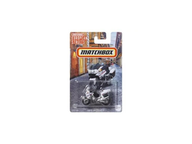 Matchbox BMW R1200RT-P 1:64 - Európa kollekció
