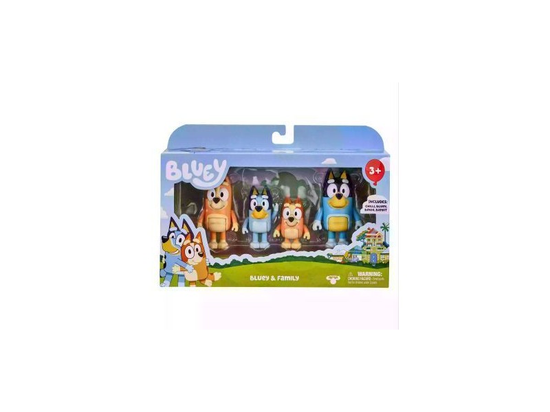 Bluey család figura szett (4 db)