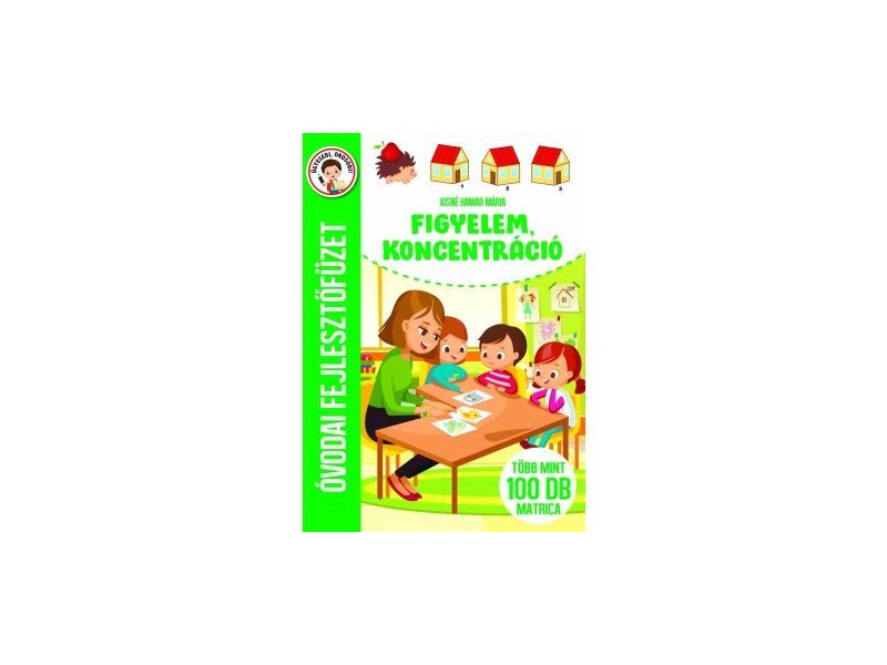 Figyelem és koncentráció - Óvodai fejlesztőfüzet borító