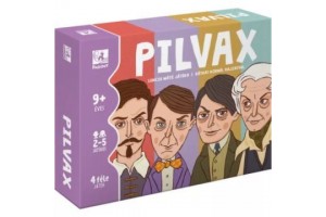 Pilvax társasjáték - kilenc híres költő a kártyákon