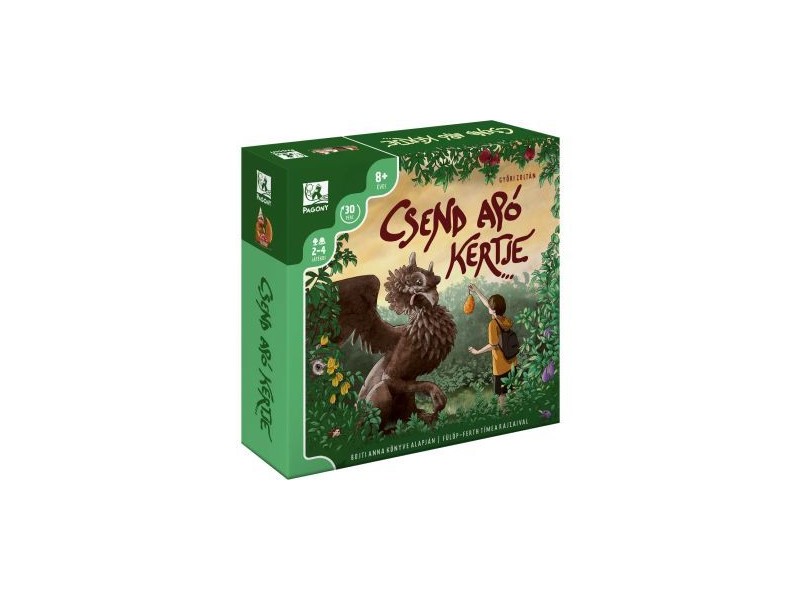 Csend apó kertje - társasjáték doboza