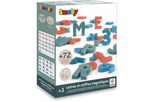 Smoby mágneses számok és betűk, 72 darabos készlet
