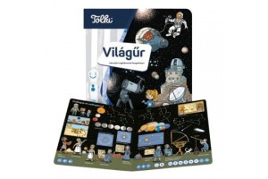 Tolki interaktív világűr hangoskönyv - borító