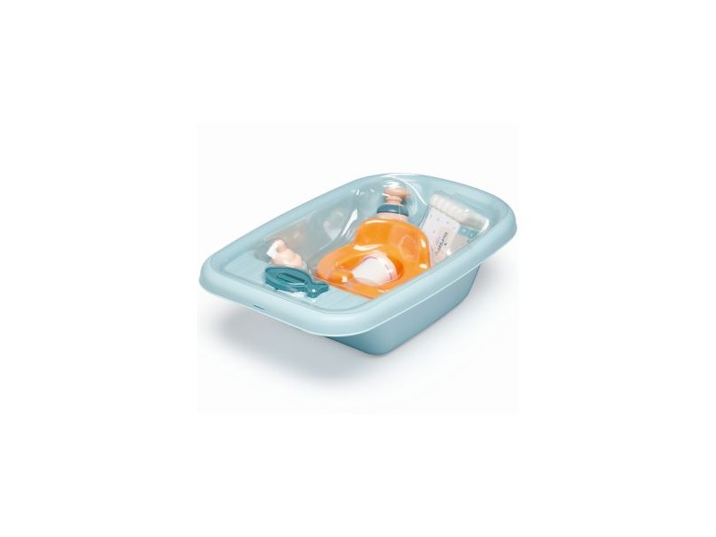 Écoiffier kék babafürdető szett