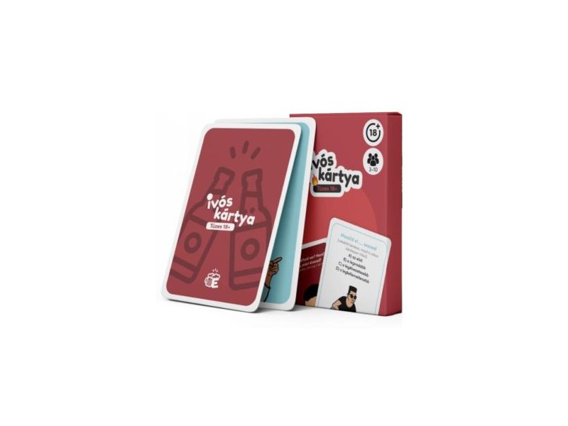 Eufória Tüzes 18+ ivós kártya — kiegészítő pakli