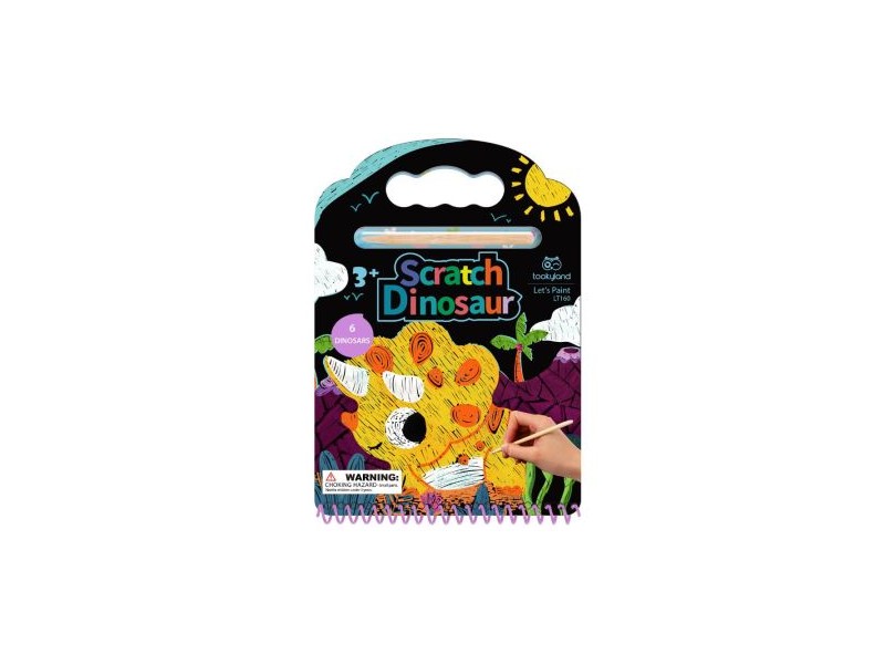 Tookyland kaparós rajzkészlet – Dinók (6 kép)