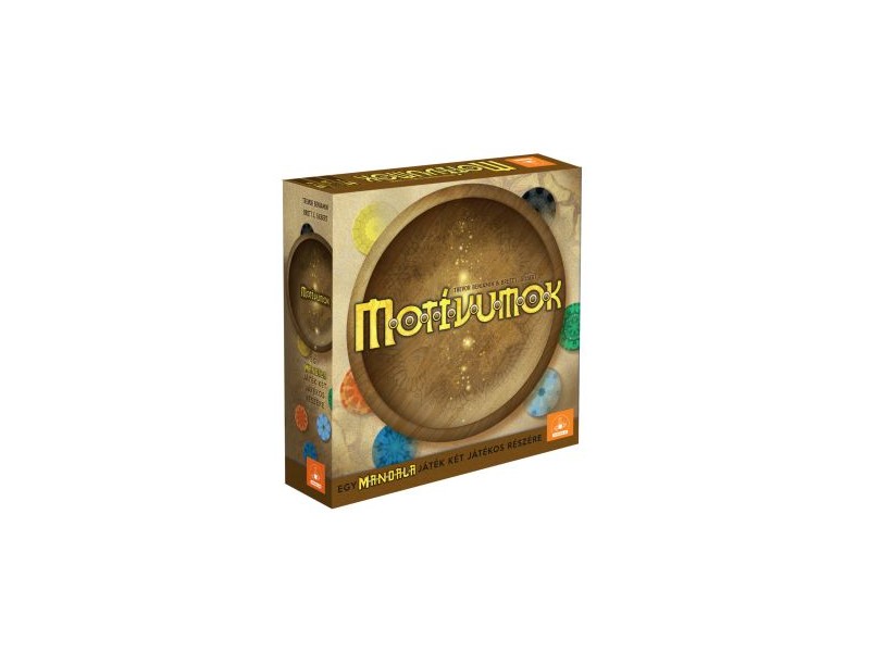 Motívumok társasjáték — mandala playmat és homokjelzők