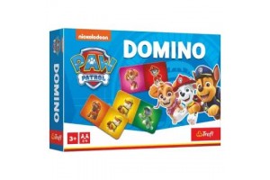 Trefl Mancs őrjárat dominó (21 db) - színes dominók