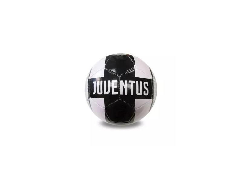 FC Juventus fekete-fehér címeres labda, 5-ös (22 cm)