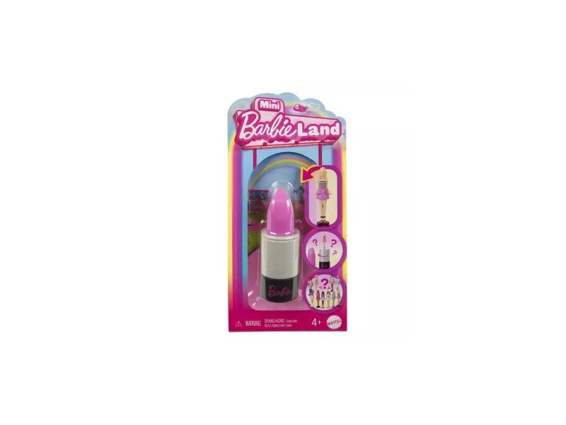 Barbie Miniland meglepetés baba - rúzsban