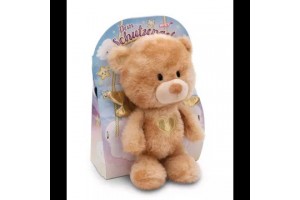 NICI La La Bearie őrangyal maci 28 cm - arany szárnyak