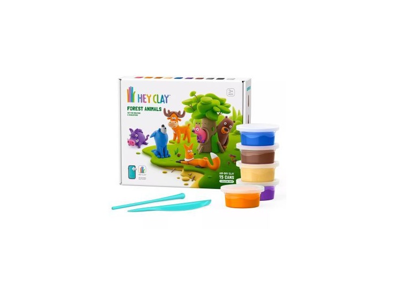 Hey Clay gyurma szett – Erdei állatok